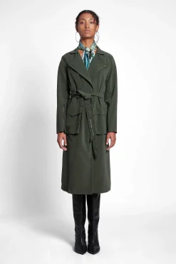 STUTTERHEIM Dames Uitverkoop-Kista Matte Trenchcoat