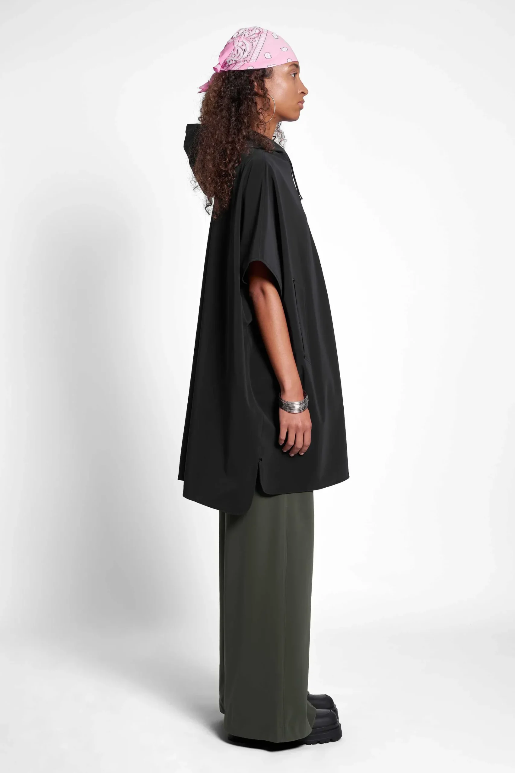 STUTTERHEIM Dames Uitverkoop-Lomma Matte Poncho