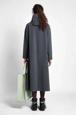 STUTTERHEIM Dames Uitverkoop-Mosebacke Lange Matte Regenjas