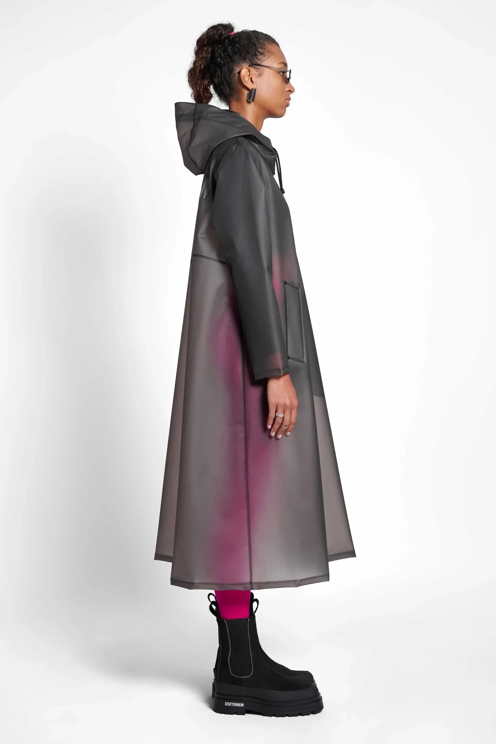 STUTTERHEIM Dames Uitverkoop-Mosebacke Lange Regenjas Met Print