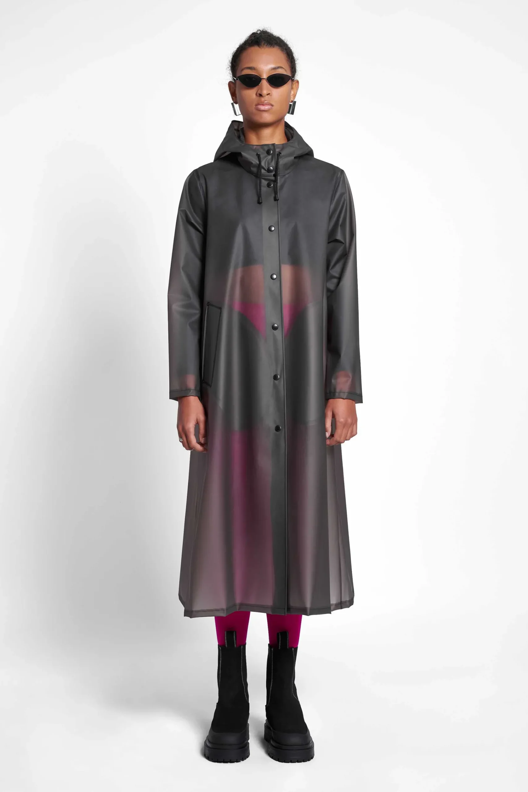 STUTTERHEIM Dames Uitverkoop-Mosebacke Lange Regenjas Met Print