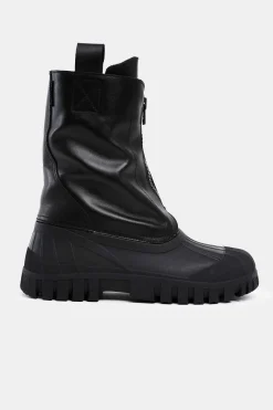 STUTTERHEIM Leren Laarzen-Patrol-Ritslaars Leer