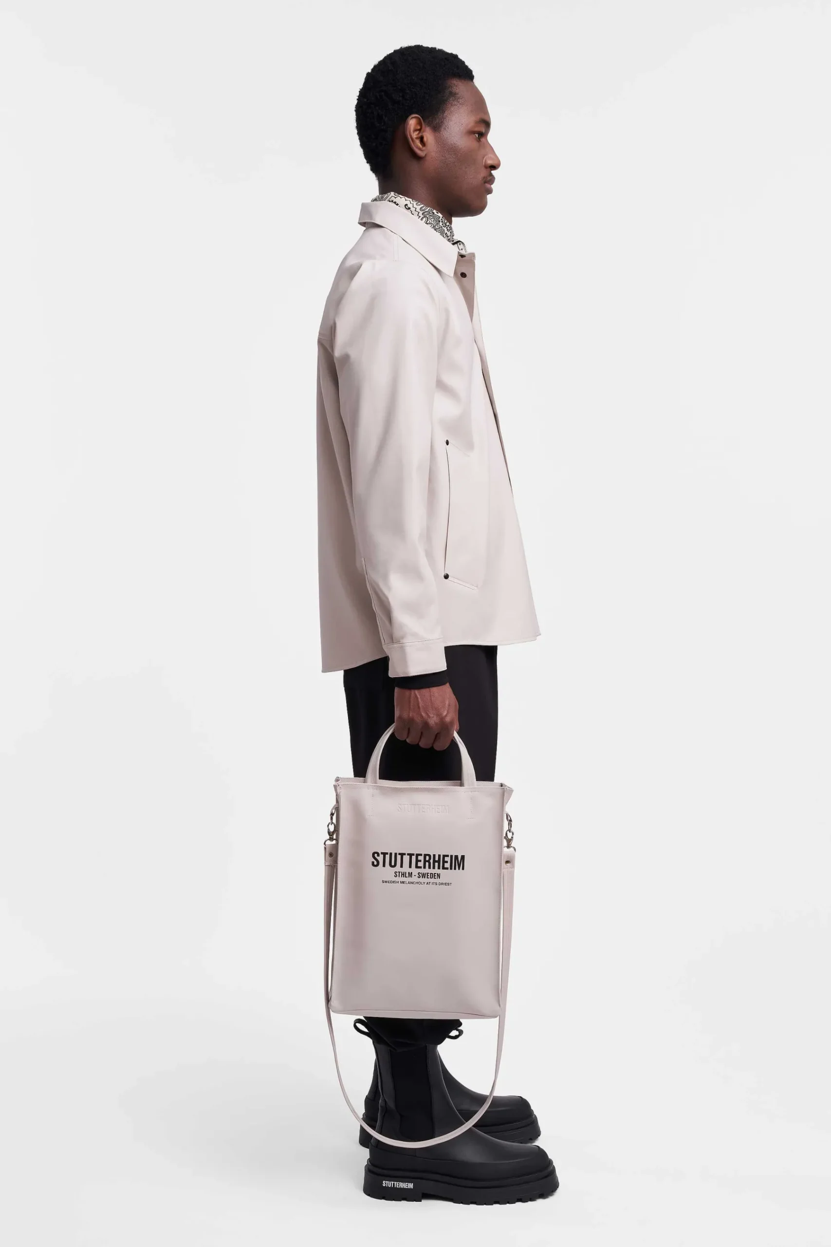 STUTTERHEIM Heren Uitverkoop-Ringen Overshirt