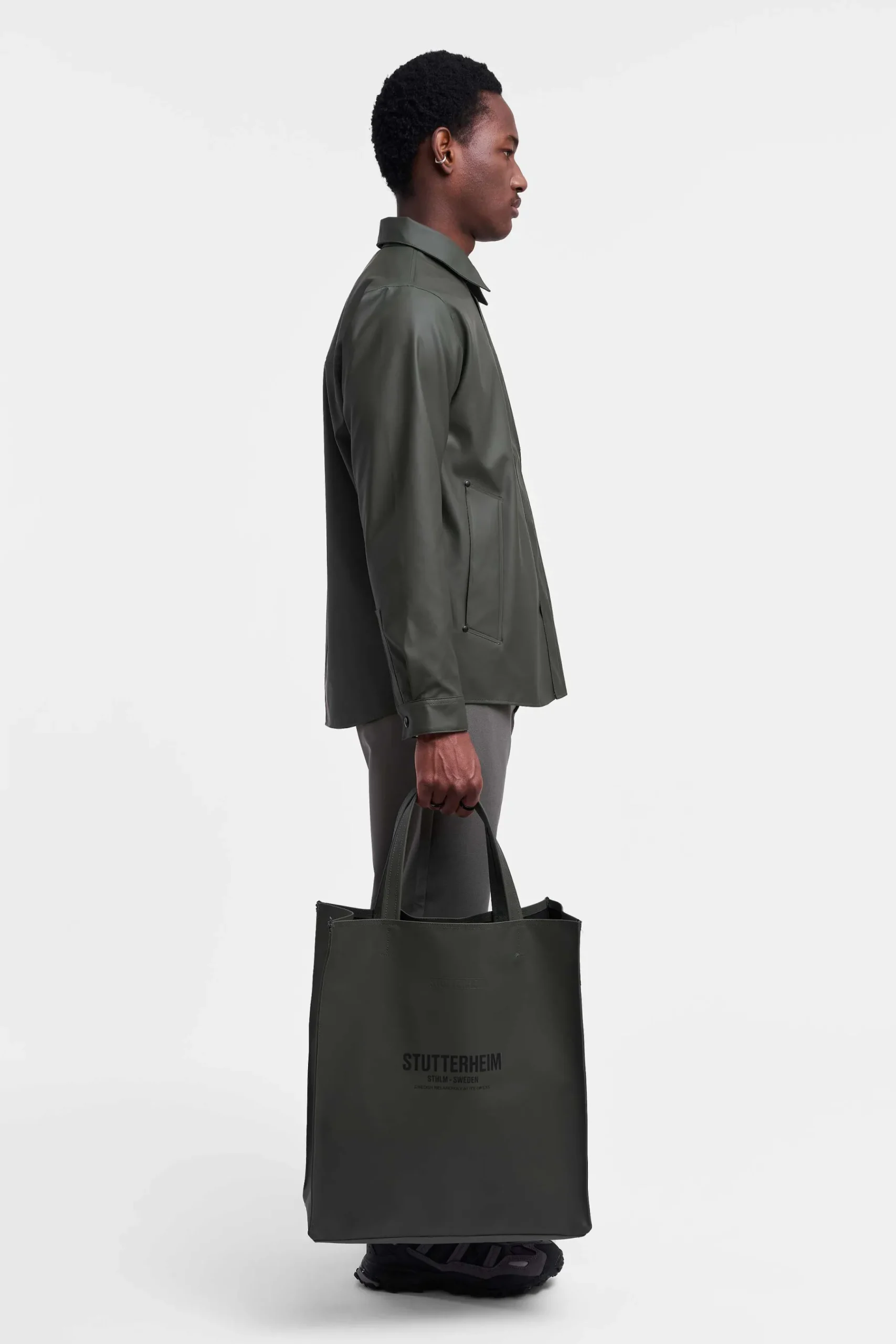 STUTTERHEIM Heren Uitverkoop-Ringen Overshirt
