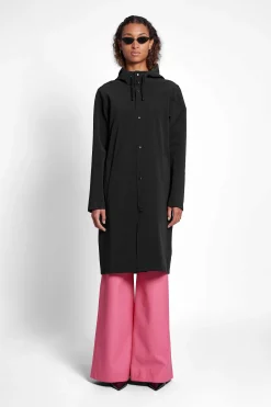 STUTTERHEIM Heren Uitverkoop-Stockholm Lange Regenjas Met Matte Print