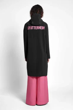 STUTTERHEIM Heren Uitverkoop-Stockholm Lange Regenjas Met Matte Print