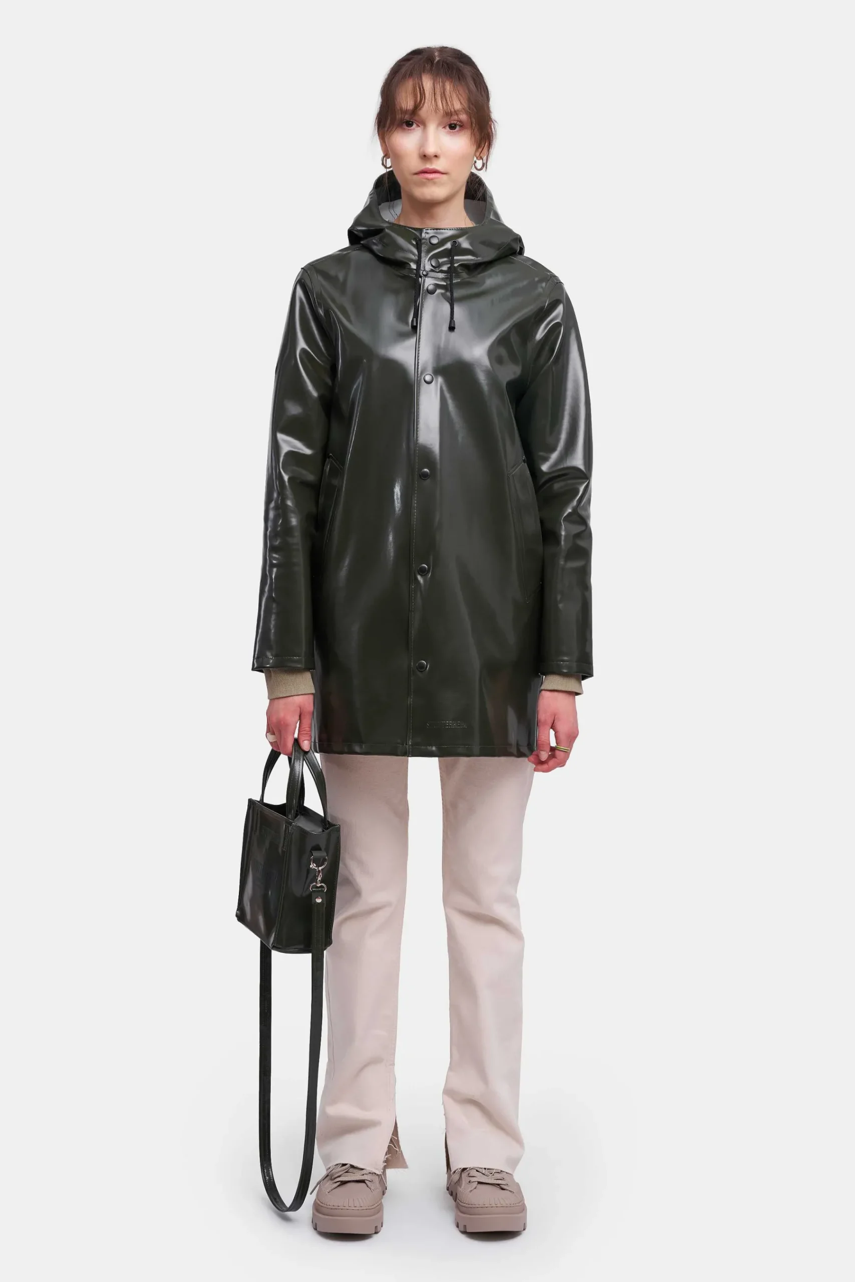 STUTTERHEIM Heren Uitverkoop-Stockholm Opaal Regenjas