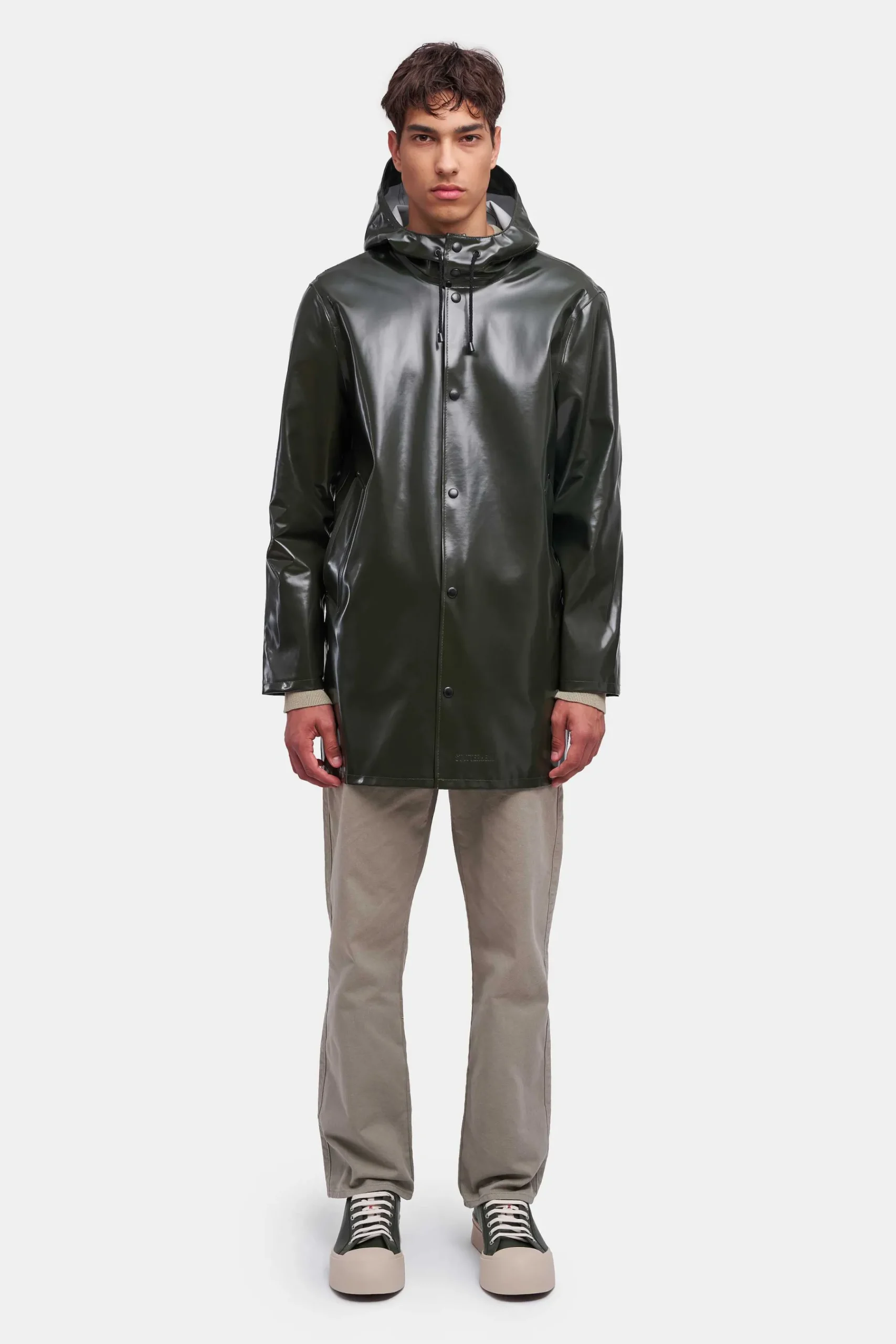 STUTTERHEIM Heren Uitverkoop-Stockholm Opaal Regenjas