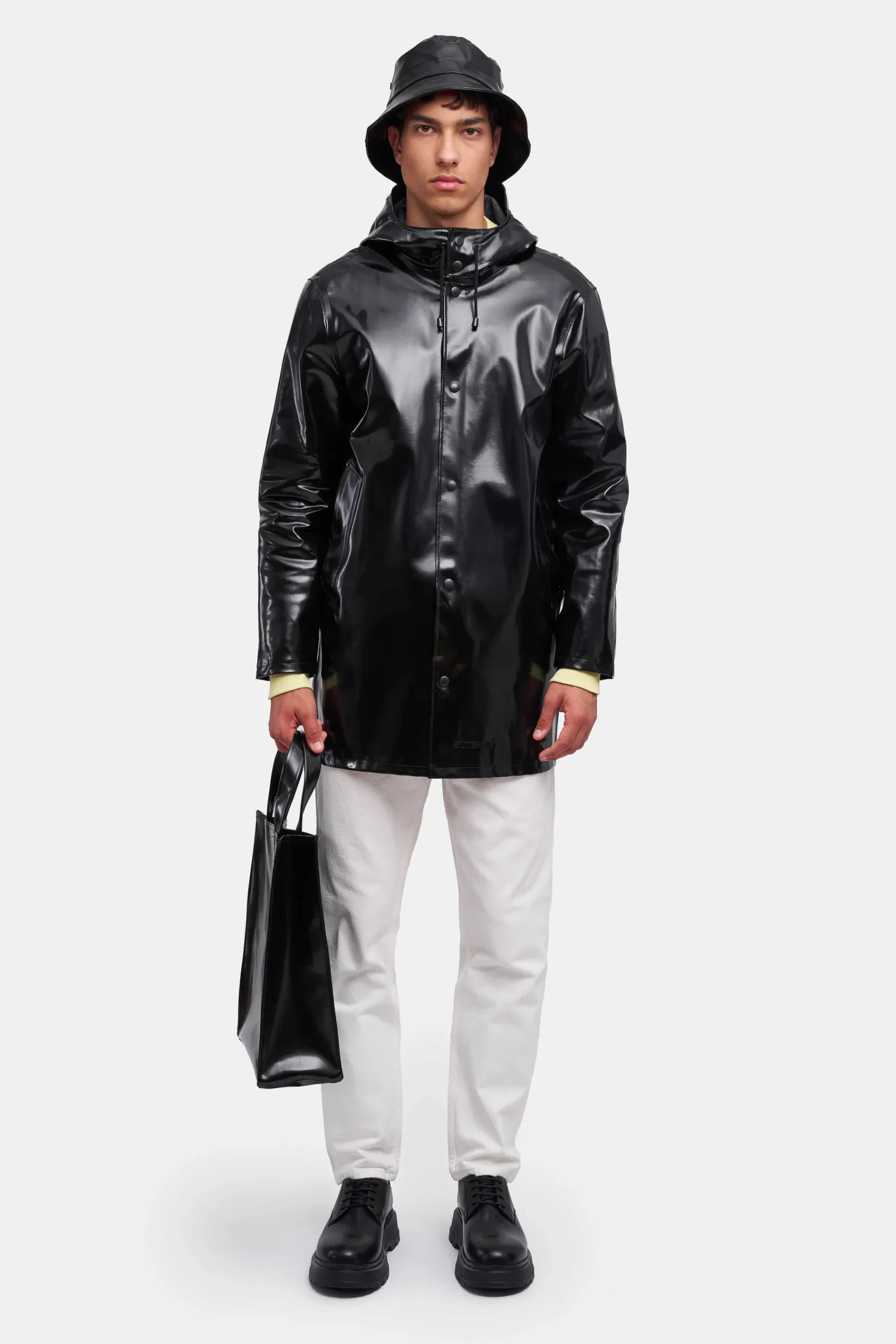 STUTTERHEIM Heren Uitverkoop-Stockholm Opaal Regenjas