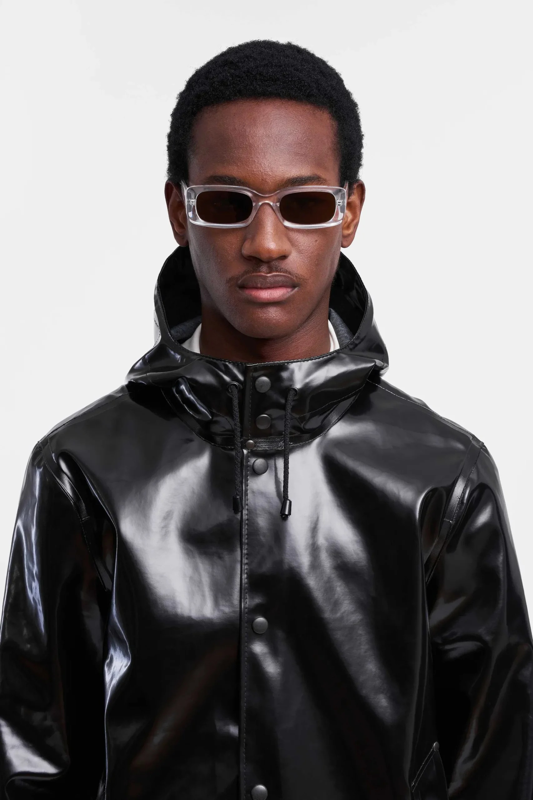 STUTTERHEIM Heren Uitverkoop-Stockholm Opaal Regenjas