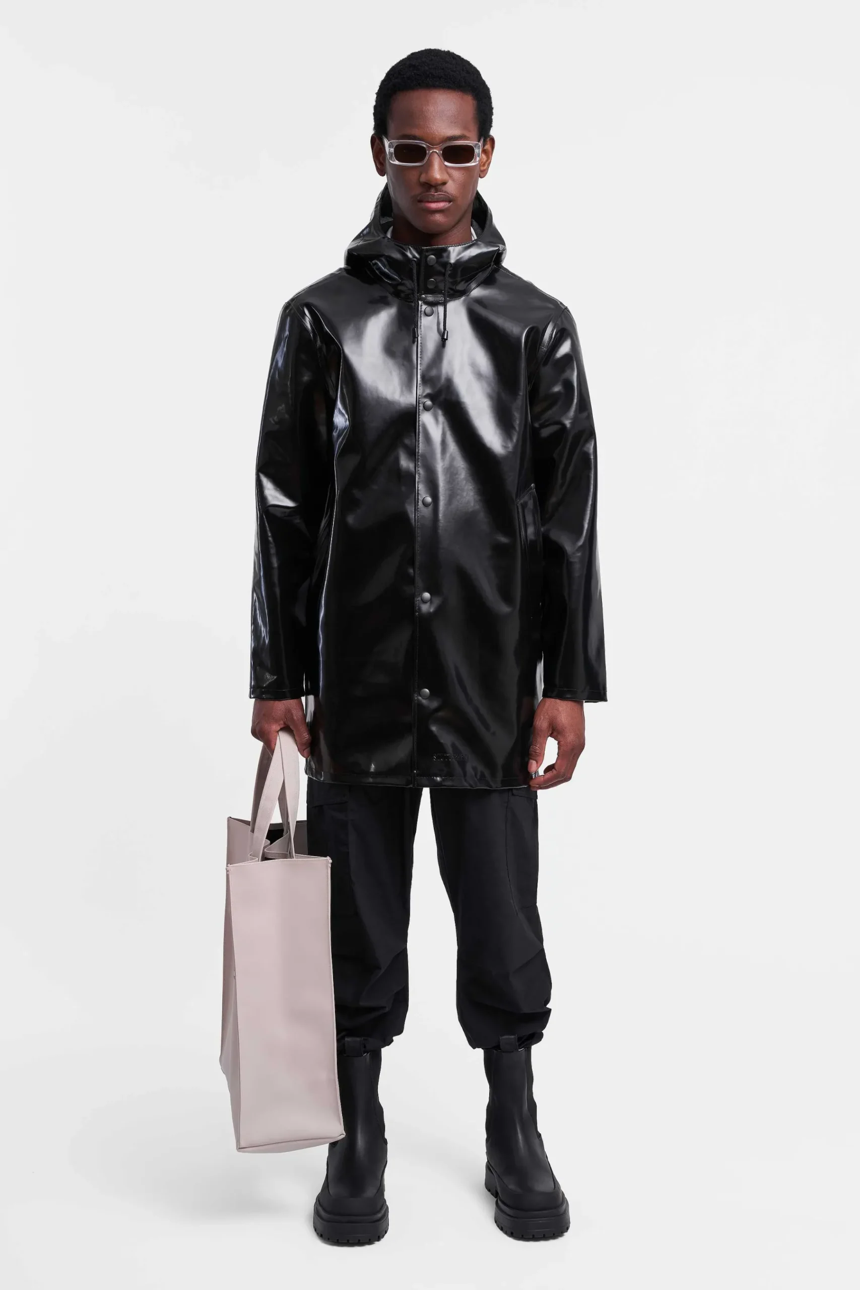 STUTTERHEIM Heren Uitverkoop-Stockholm Opaal Regenjas