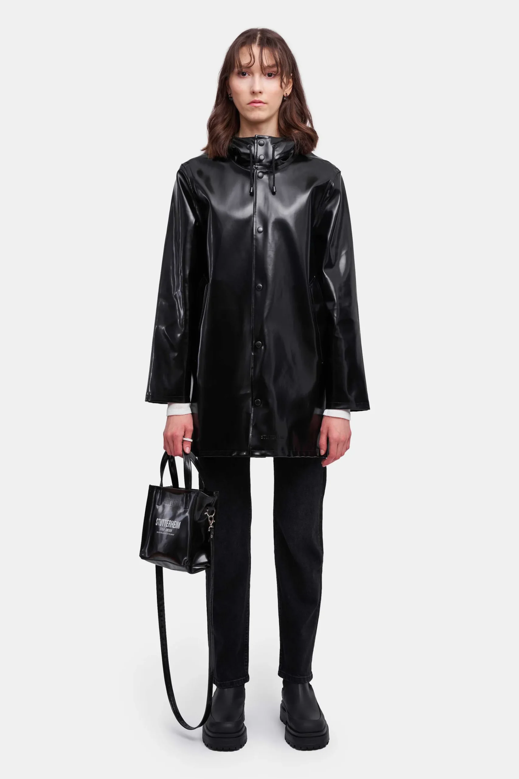 STUTTERHEIM Heren Uitverkoop-Stockholm Opaal Regenjas