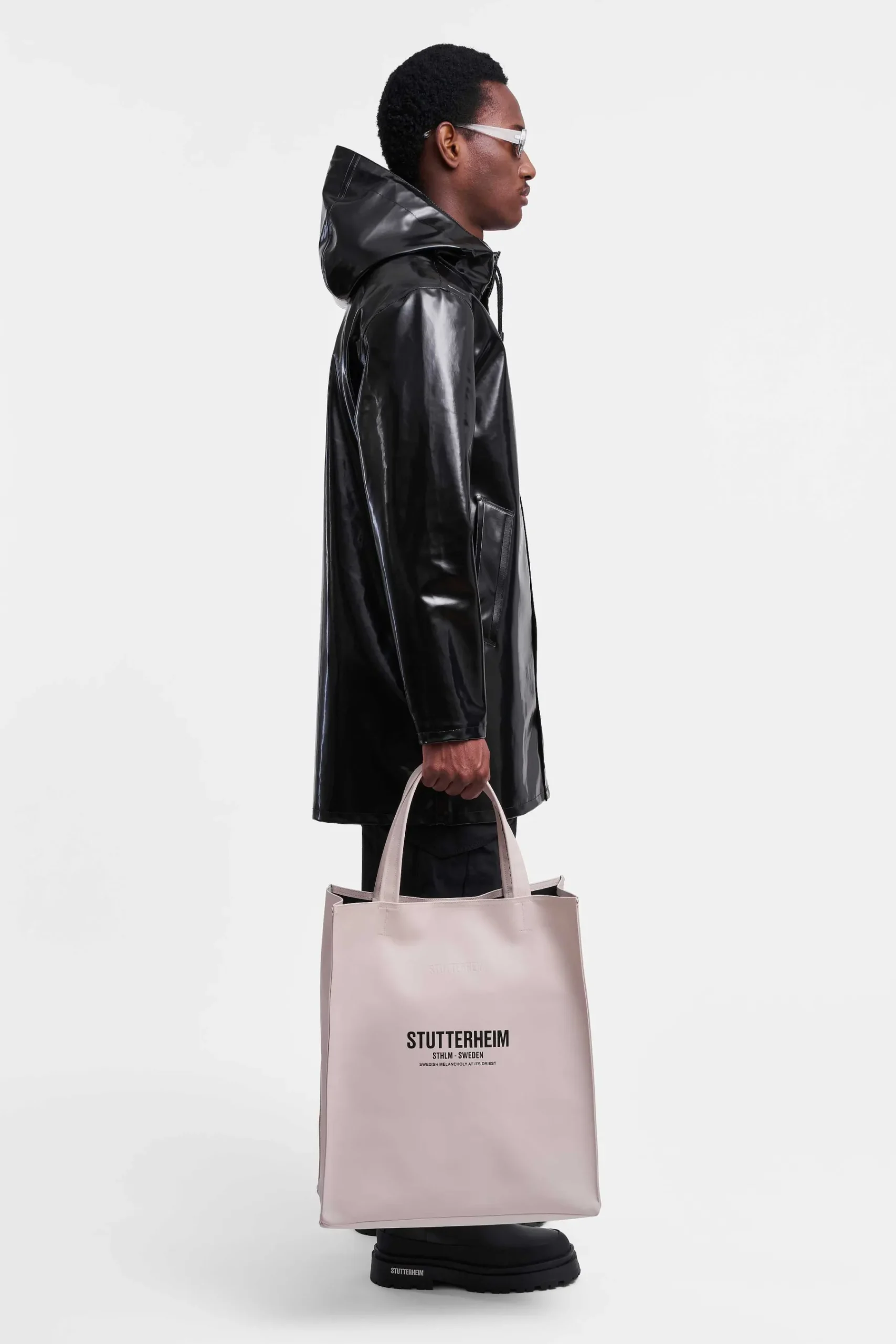 STUTTERHEIM Heren Uitverkoop-Stockholm Opaal Regenjas